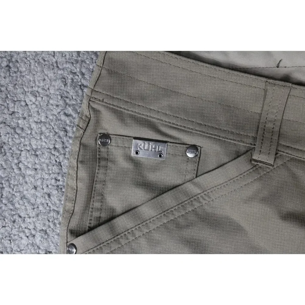 Kuhl Mens Pants 42x30 Brown Khaki Rogue Silencr Hiking Outdoor